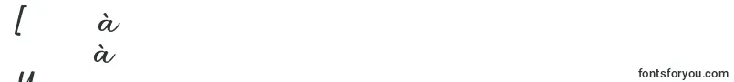 Mareline-Schriftart – bengalische Schriften